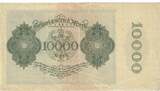 Germany 10,000 Mark 1922 Banknote, 1922-01-19, KM:71 AU(55-58)