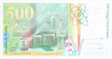 France 500 Francs 1994 Pierre et Marie Curie, J 024745399 AU(55-58)