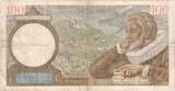 France 100 Francs 1939 Sully, 1939-08-24, EF(40-45), Fayette:26.05, KM:94 VF(30-35)