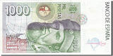 Spain 1000 Pesetas 1992 Banknote, 1992-10-12 AU(55-58)