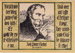 Germany  Banknote, Schopfheim, 50 Pfennig portrait 1921 UNC(63) Mehl:1201.1