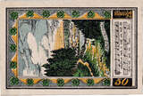 Germany 50 Pfennig Banknote, Bockswiese, lac, 1922 UNC(63) Mehl:131.1