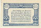 Austria 10 Heller 1920 Banknote, Manglburg, ferme, Mehl:FS 288 UNC(63)