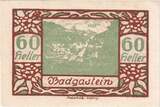 Austria 60 Heller Banknote, Bad Gastein, paysage, 1920 UNC(63) Mehl:FS 75Ia