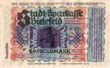 Germany 1,05 Goldmark 1923 Bielefeld, 1923-11-08, Grabowski:95 UNC(60-62)