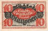 Germany 10 Millionen Mark 1923 Bielefeld, 1923-09-09 AU(50-53)