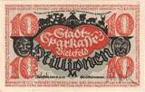 Germany 10 Millionen Mark 1923 Bielefeld, 1923-09-09 UNC(60-62)