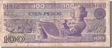 Mexico 100 Pesos 1982 Banknote, 1982-03-25 VF(20-25)