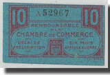 France 10 Centimes Chateauroux, Pirot:46-32 UNC(65-70)