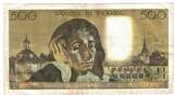 France 500 Francs 1973 Pascal, K.40, Fayette:71.10, KM:156b VF(30-35)