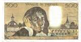 France 500 Francs 1977 Pascal, W.74, Fayette:71.17, KM:156d VF(30-35)