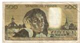 France 500 Francs 1973 Pascal, W.32, Fayette:71.9, KM:156b VF(20-25)