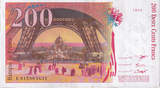 France 200 Francs 1996 Eiffel, E.015, Fayette:75.2, KM:159a AU(55-58)