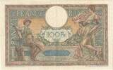 France 100 Francs 1926 Luc Olivier Merson, N.14696, Fayette:24.5 EF(40-45)