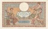 France 100 Francs 1933 Luc Olivier Merson, Z.40421, Fayette:24.12 AU(55-58)