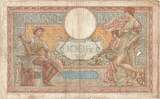 France 100 Francs 1938 Luc Olivier Merson, O.61393, Fayette:25.32 VG(8-10)