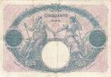 France 50 Francs 1925 Bleu et Rose, N.11519, Fayette:14.38, KM:64g AU(50-53)