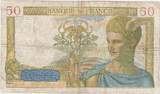 France 50 Francs 1935 Banknote, 50 F 1934-1940 