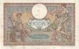 France 100 Francs 1915 Luc Olivier Merson, M.2699, Fayette:23.07 EF(40-45)