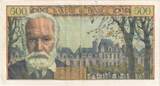 France 500 Francs 1955 Victor Hugo, L.76, Fayette:35.5, KM:133a AU(50-53)