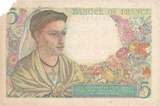 France 5 Francs 1947 Berger, G.149, Fayette:05.07, KM:98b VG(8-10)
