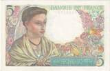 France 5 Francs 1947 Berger, U.156, Fayette:05.07, KM:98b UNC(64)