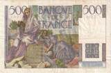 France 500 Francs 1953 Chateaubriand, U.144, Fayette:34.12 EF(40-45)