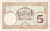 New Caledonia 5 Francs Undated (1926), NOUMÉA, KM:36b EF(40-45)
