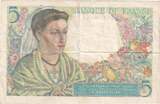 France 5 Francs 1945 Berger, 1945-04-05, C.137 VF(30-35)