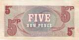 Great Britain 5 New Pence (1972) UNZ- UNC(63)