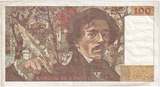 France 100 Francs 1987 Delacroix, C.126 VF(30-35)