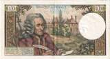 France 10 Francs 1969 Voltaire, 1969-01-02, J.454 EF(40-45)