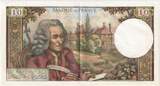 France 10 Francs 1971 Voltaire, 1971-01-08, E.653 UNC(60-62)