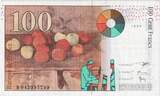 France 100 Francs 1997 Cézanne, B.042 UNC(65-70)