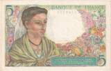 France 5 Francs 1943 Berger, 1943-08-05, N.58 UNC(65-70)