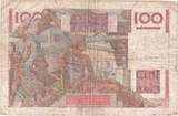 France 100 Francs 1950 Jeune Paysan, 1950-11-16, C.383 VG(8-10)