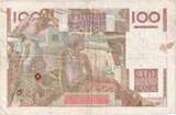 France 100 Francs 1952 Jeune Paysan, 1952-02-07, W.434 VF(20-25)