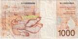 Belgium 1000 Francs 1997 S+ VF(30-35)