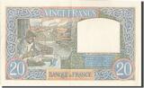France 20 Francs 1940 Banknote, 20 F 1939-1942 