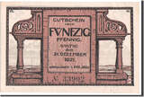 Germany 50 Pfennig 1920 Banknote, Nordlingen, Mehl:978.14 UNC(63)