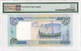Cyprus 20 Pounds 1997 1997-10-01, PMG UNC 63 EPQ