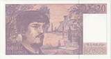 France 20 Francs 1991 Debussy, W.034 UNC(63)