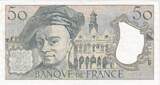 France 50 Francs 1989 Quentin de La Tour, K.56 UNC(63)