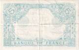 France 5 Francs 1916 Bleu, 1916-12-02, D.15234 AU(50-53)
