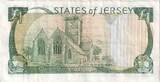 Jersey 1 Pound Undated (1993) SS+ AU(50-53)