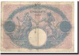 France 50 Francs Banknote, 1905-10-18, Fayette:14.17, KM:64c VF(20-25)