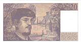 France 20 Francs 1986 Debussy, F.017, Fayette:F66.07.A17, KM:151a UNC(64)
