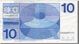 Netherlands 10 Gulden 1968 Banknote AU(55-58)