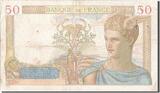 France 50 Francs 1936 Banknote, 50 F 1934-1940 