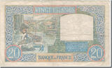 France 20 Francs Science et Travail, 1940-10-17, Fayette:12.9 EF(40-45)